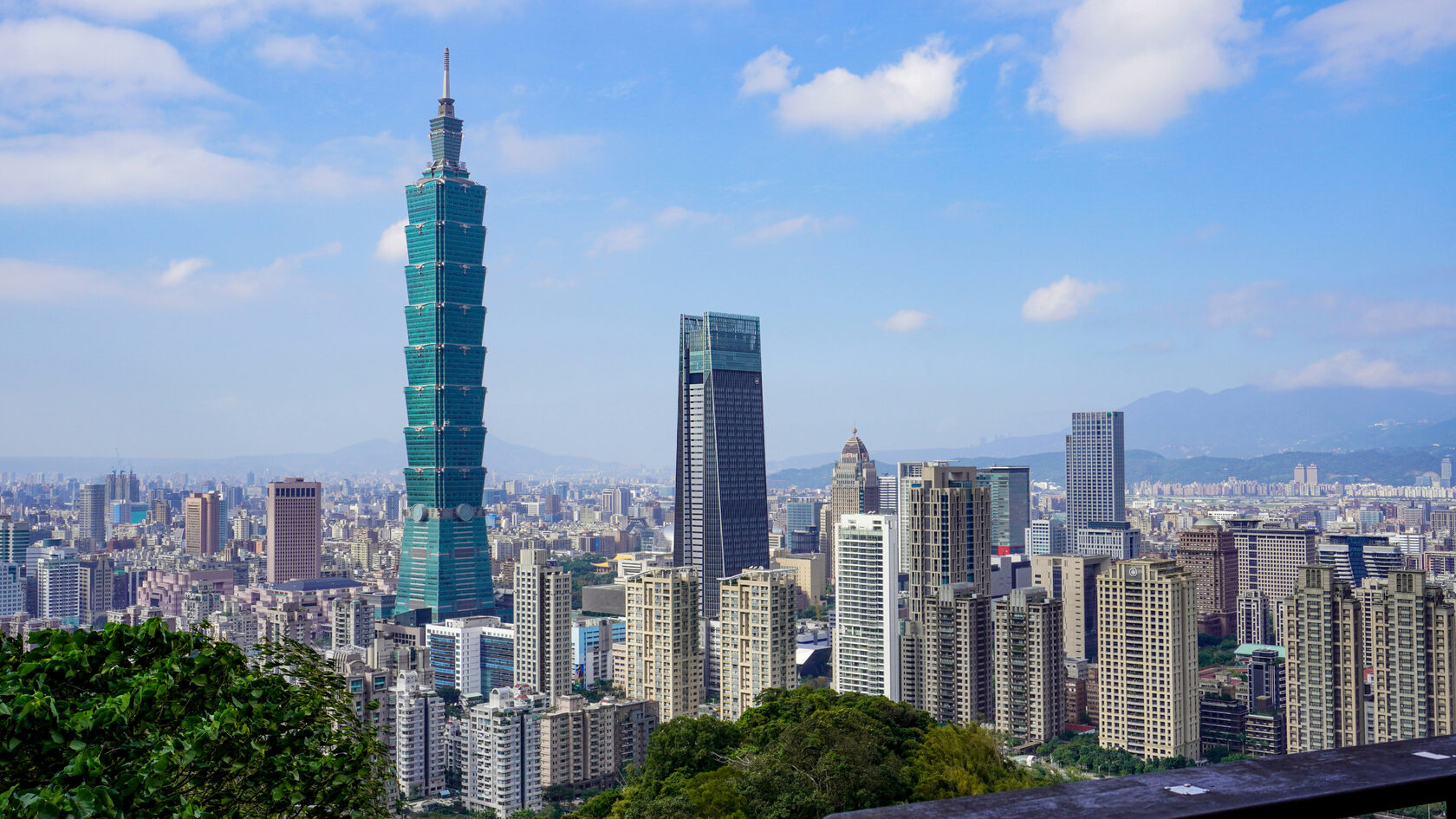 Башня Taipei 101. Остров Тайвань.