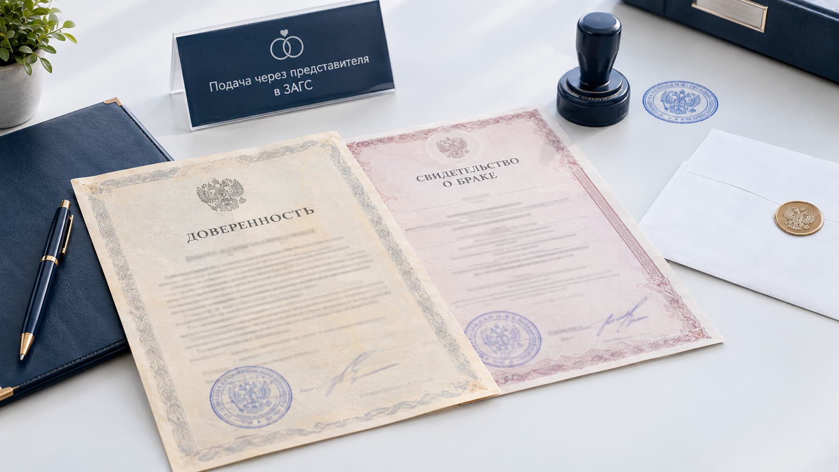 Подача без личного визита