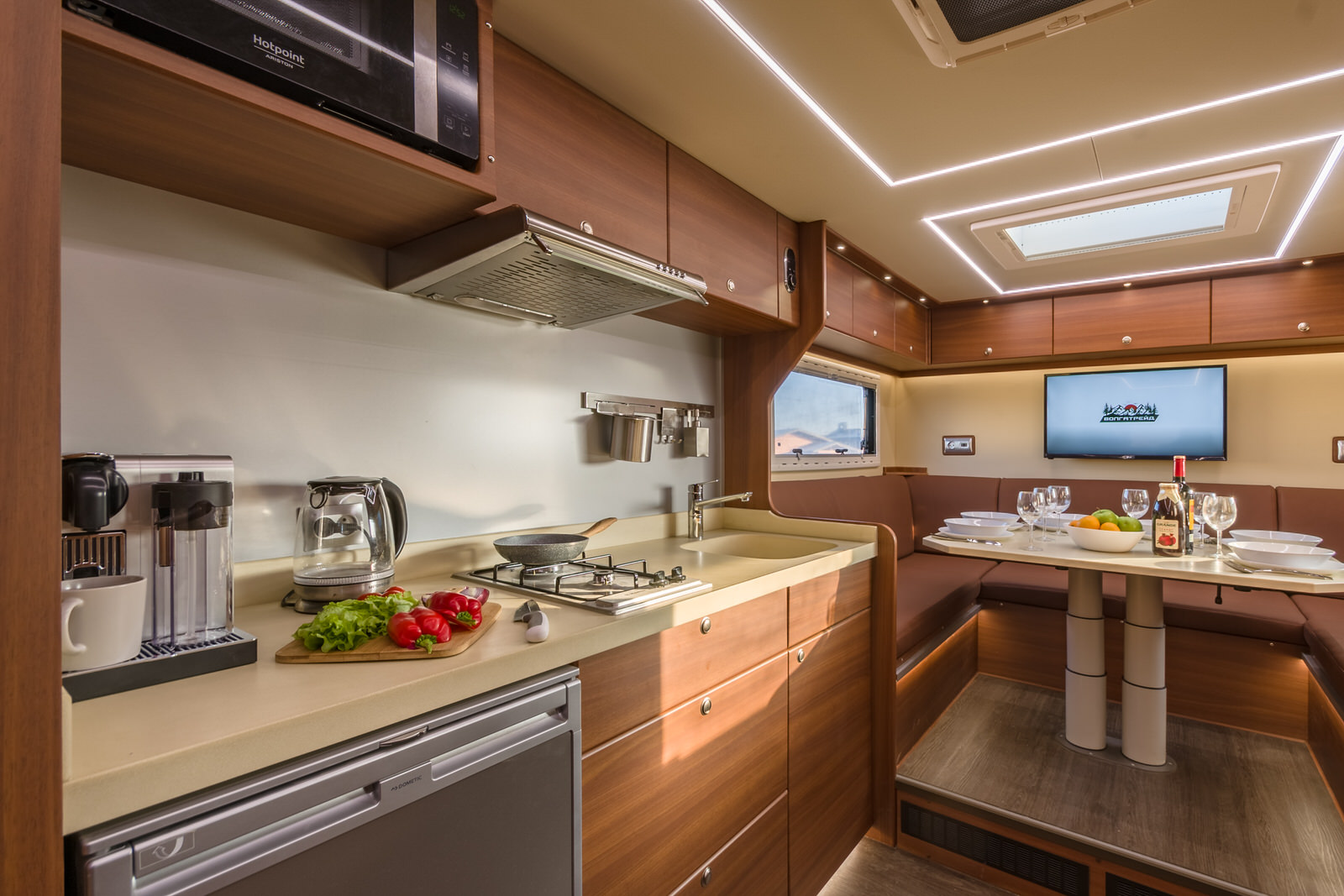 вентиляция в автодоме Пилигрим продумана до мелочей