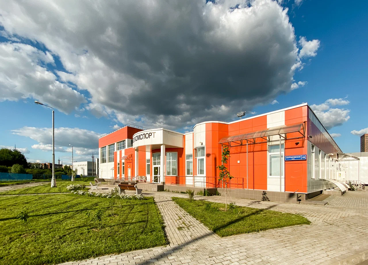 Стадион Косино — вход