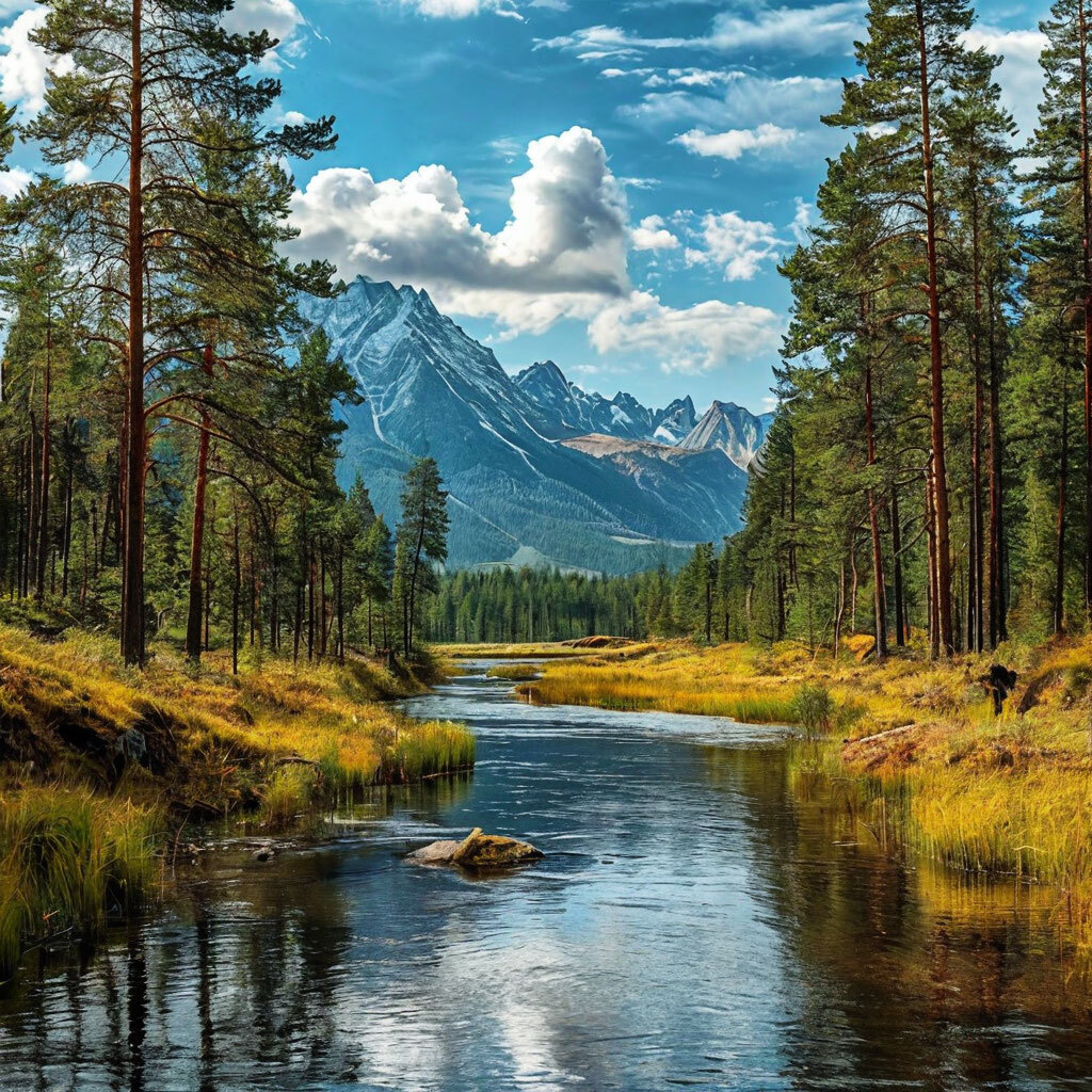 Siberian landscape