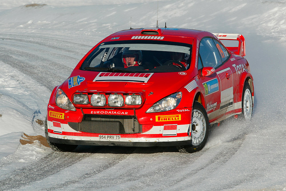 Даниэль Карлссон и Маттиас Андерссон, Peugeot 307 WRC (954 PRV 75), ралли Швеция 2005