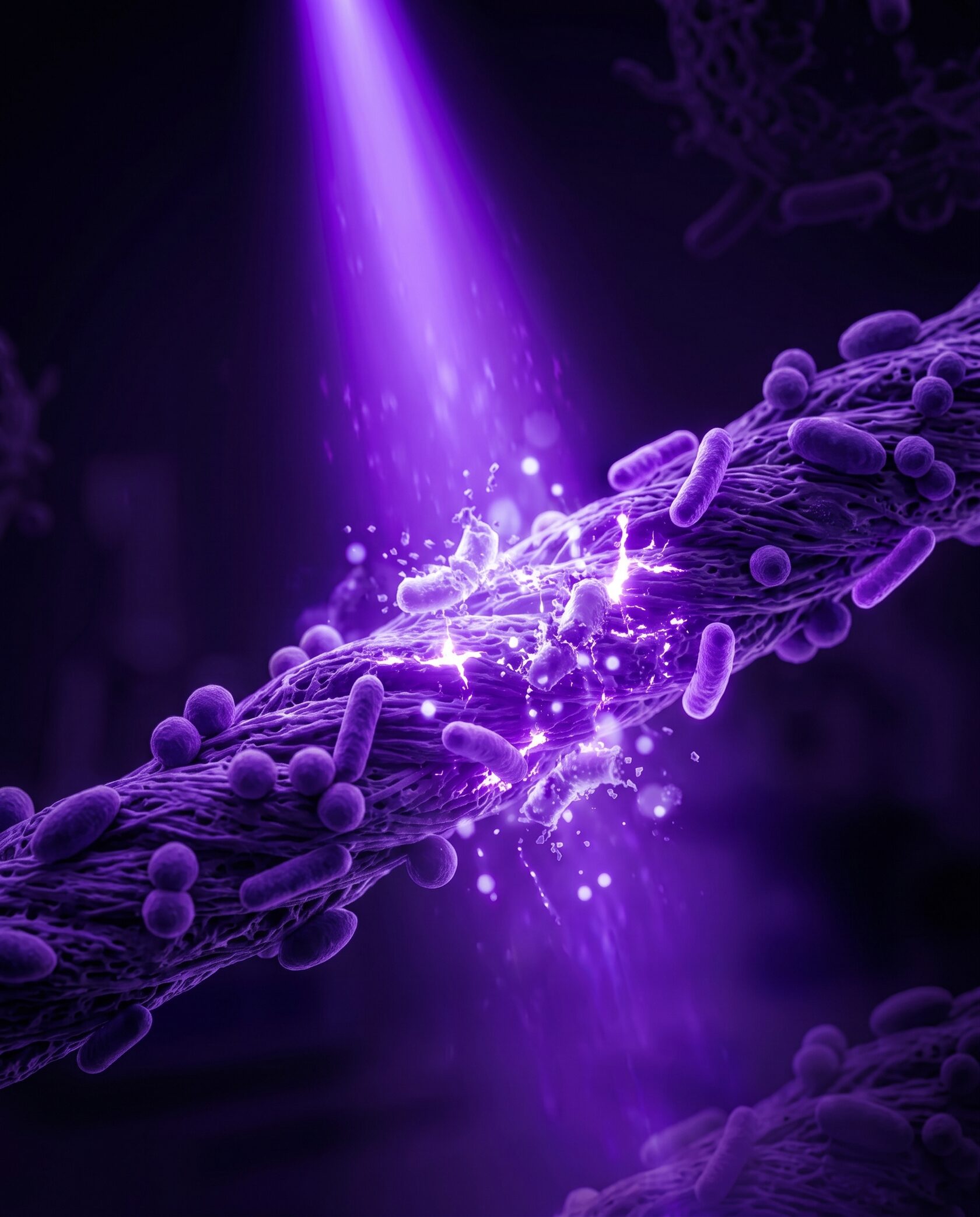 Ультрафиолетовое излучение UV-C разрушает ДНК патогенов