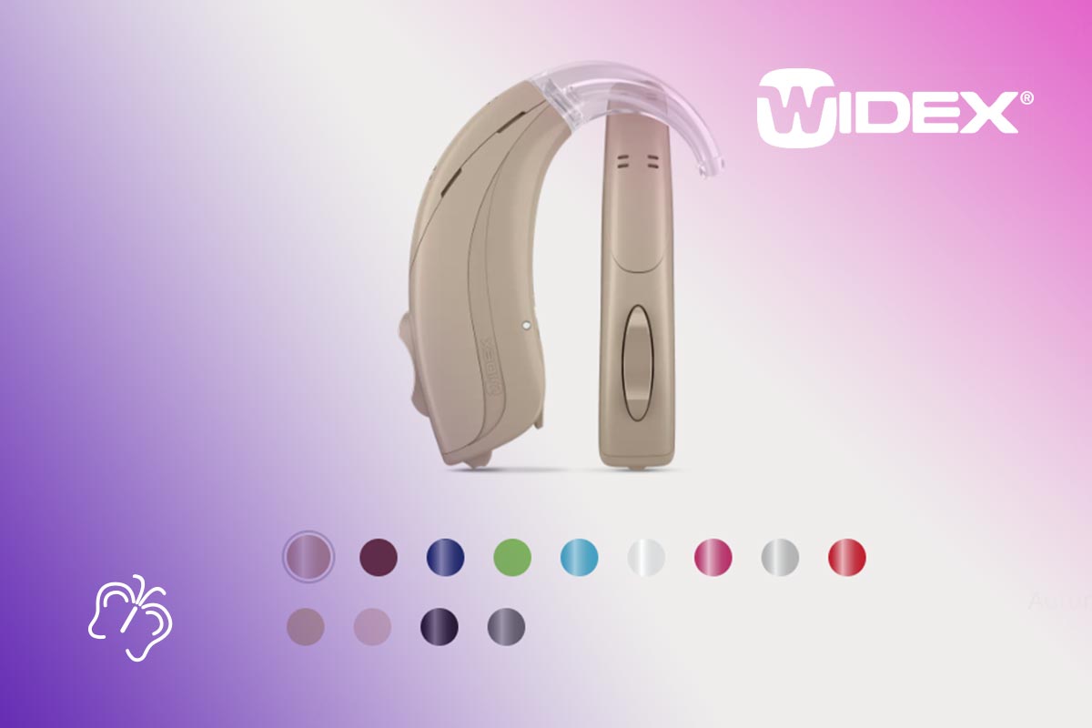Widex слуховой аппарат цвета