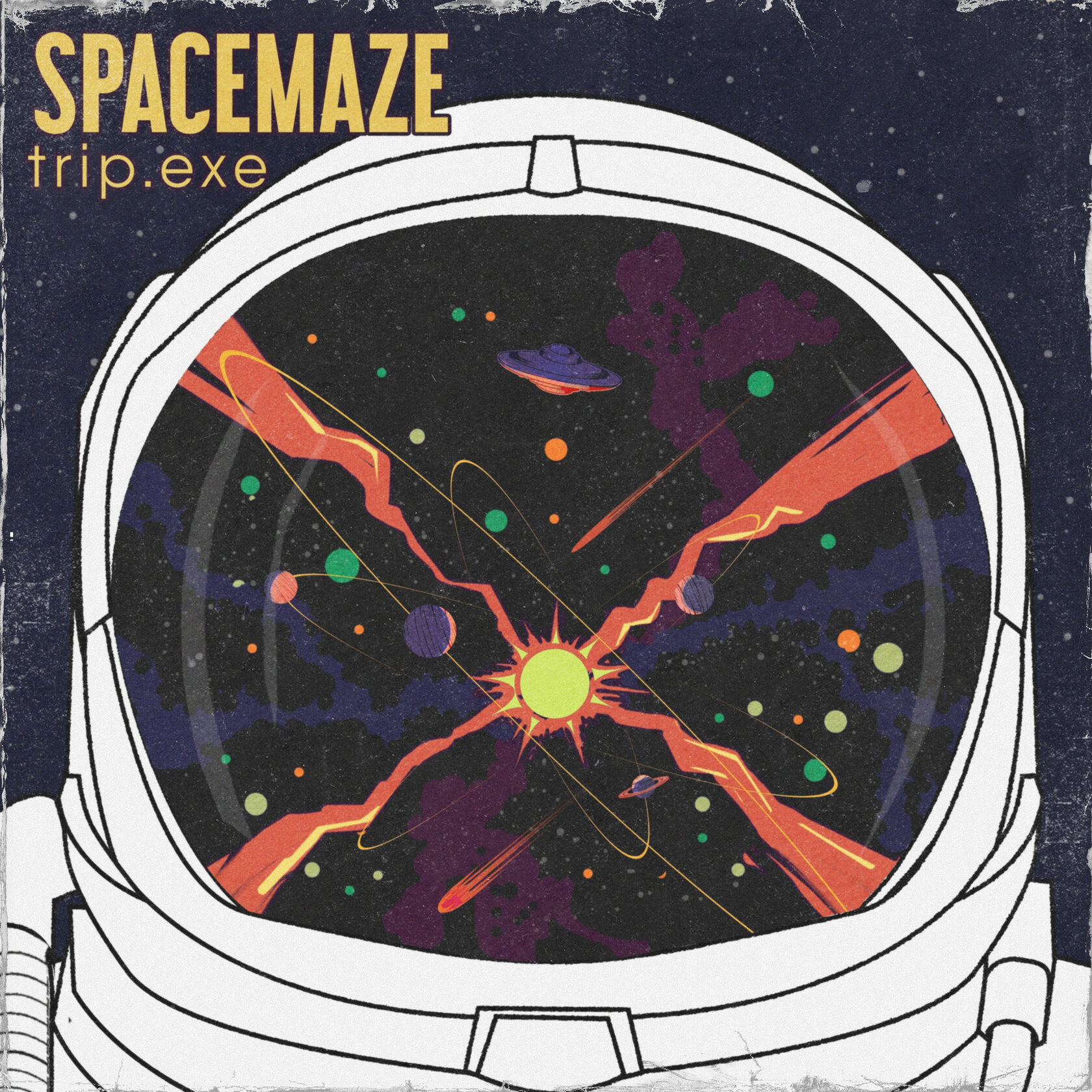 обложка для трека spacemaze trip.exe