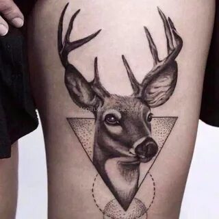 Значение татуировки олень (100+ фото)