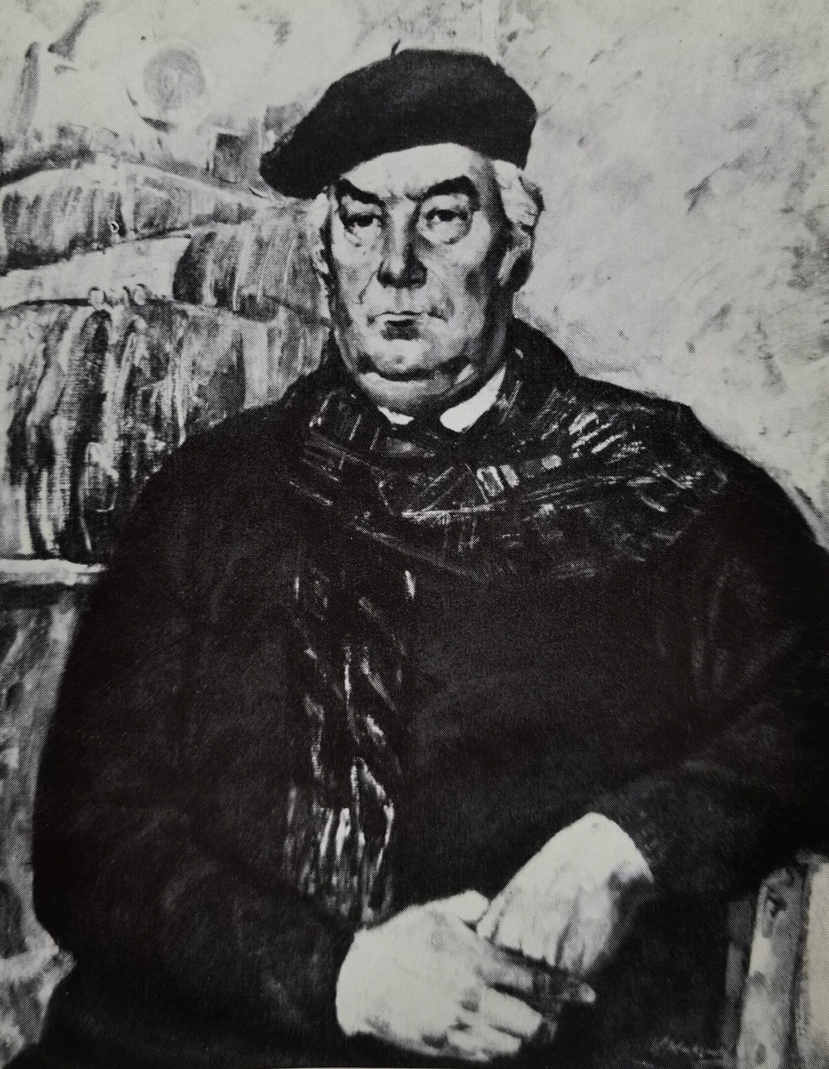 Портрет художника Н.Б. Петрашкевича, 1974 г.