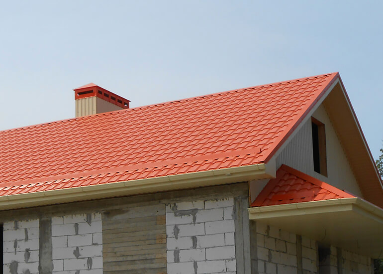 Результат кровельных работ дома в Геленджике 