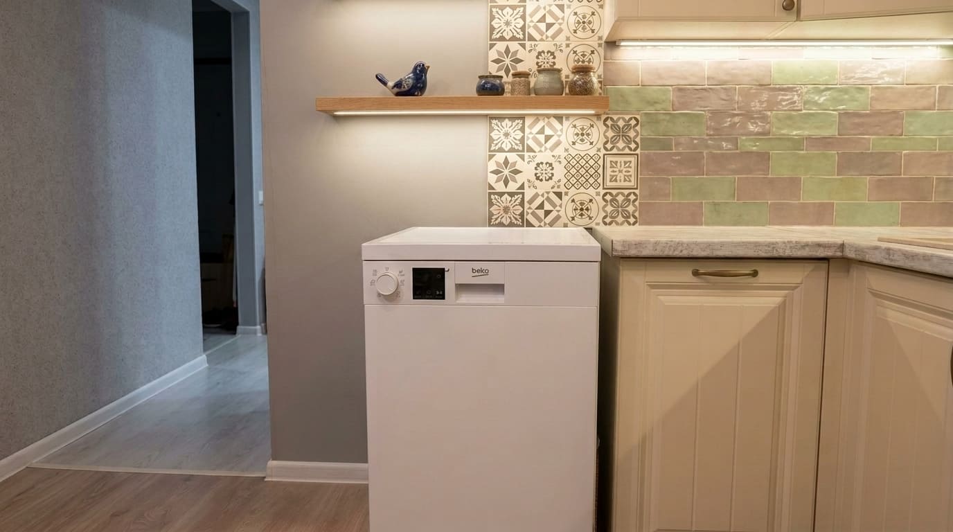 Посудомоечная машина Beko: фотография ремонта из материалов Мастер-54