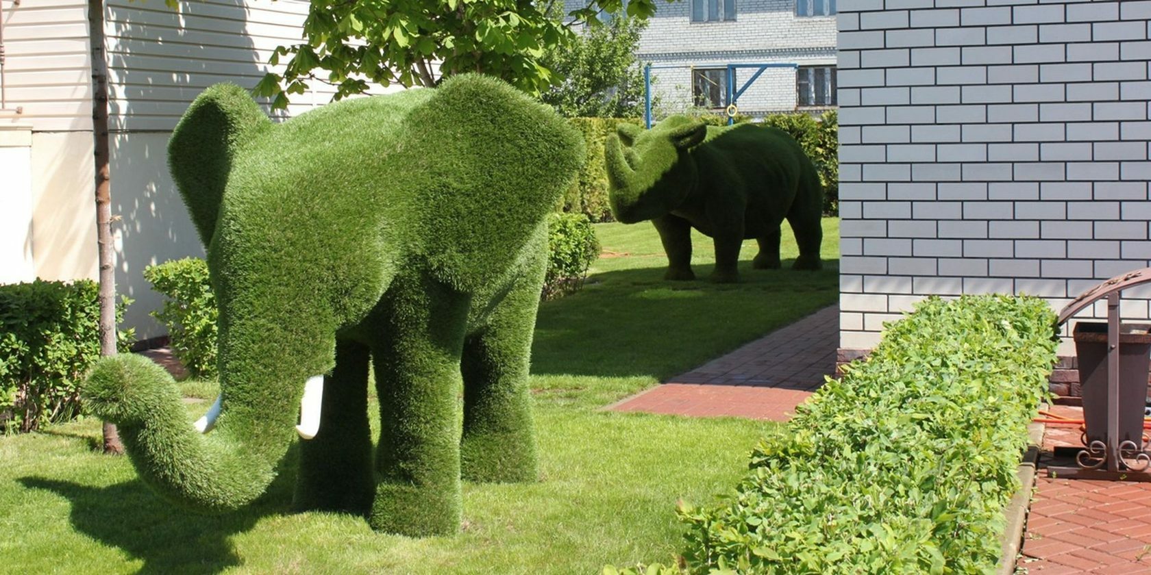 Купить топиарные фигуры животных в интернет-магазине hit-art.ru