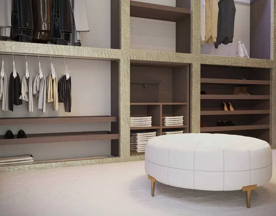 гардеробная стильная