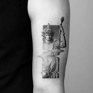 Греческие тату: эскизы в стиле Древней Греции, фото
