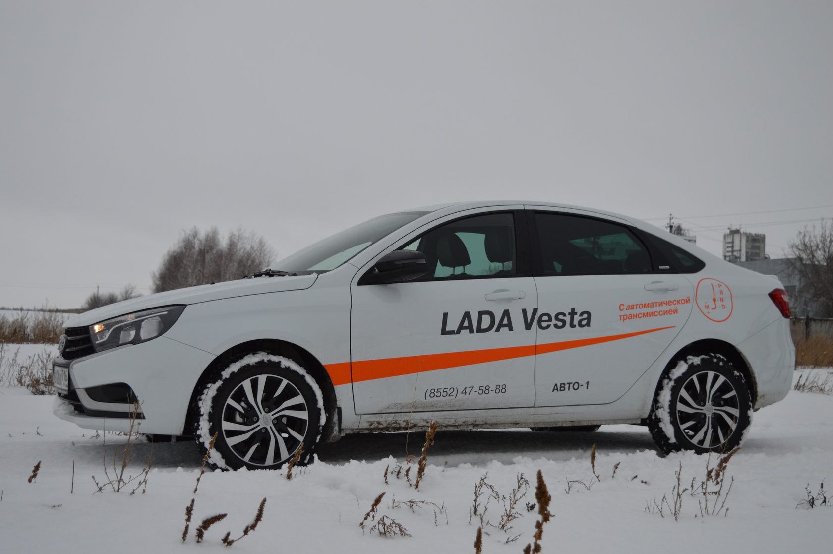 Lada Vesta тест драйв