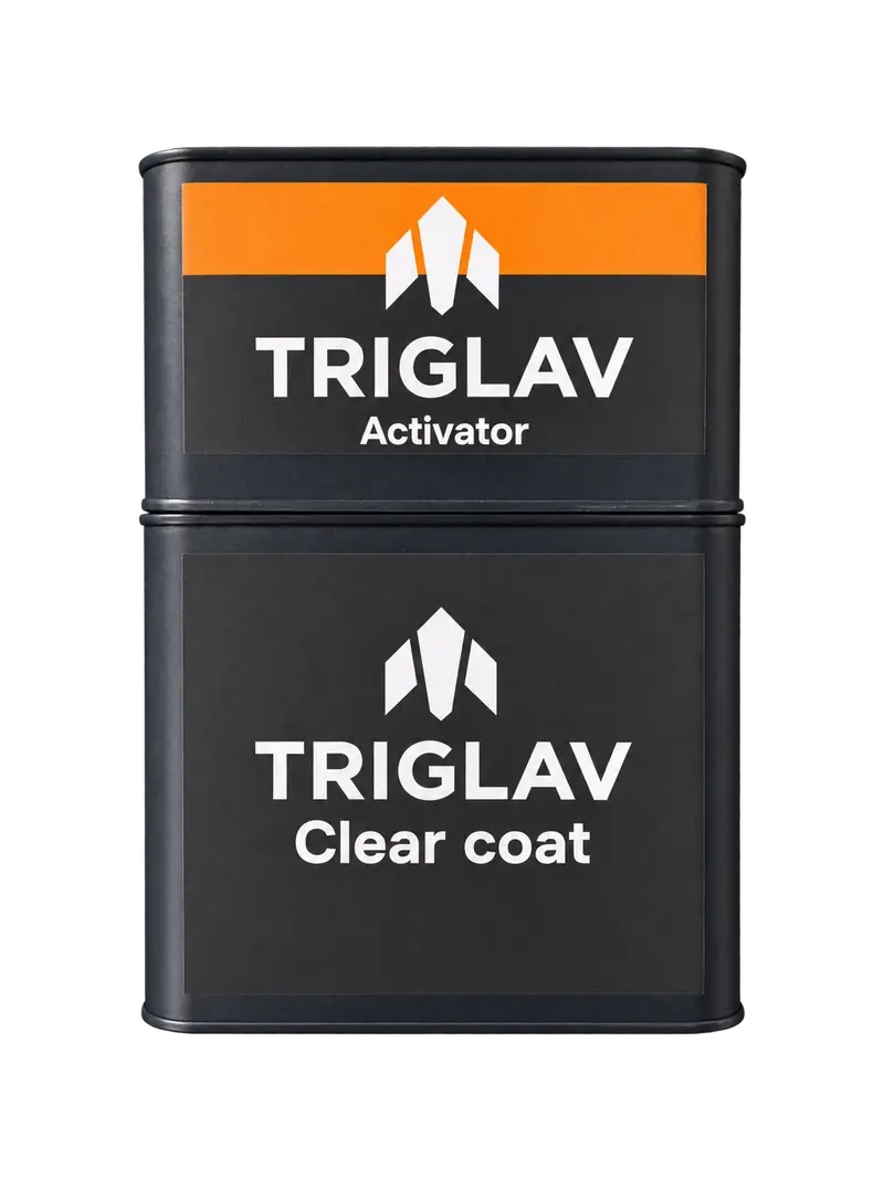 Лак TRIGLAV Кристалл с активатором — обработанная фотография