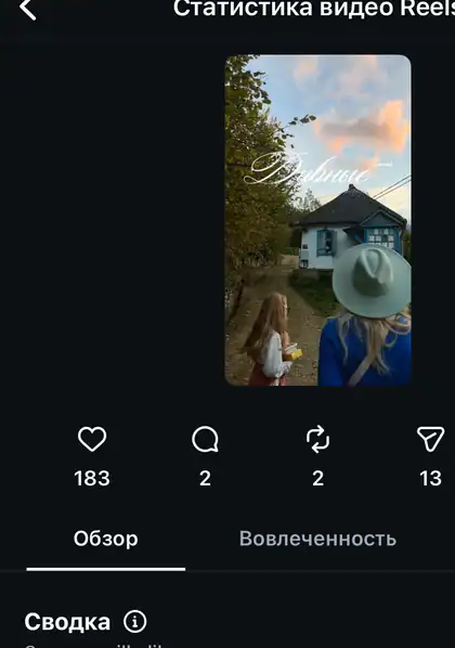 Статистика рилза