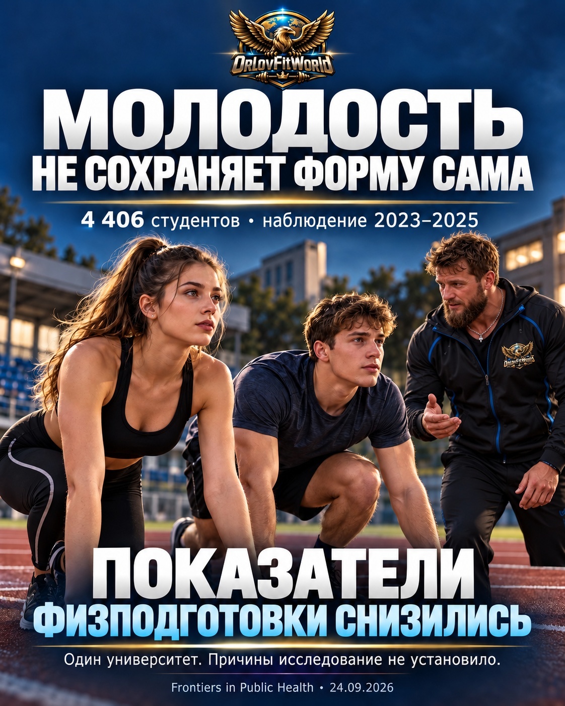 Иллюстрация: Молодость не сохраняет физическую форму автоматически