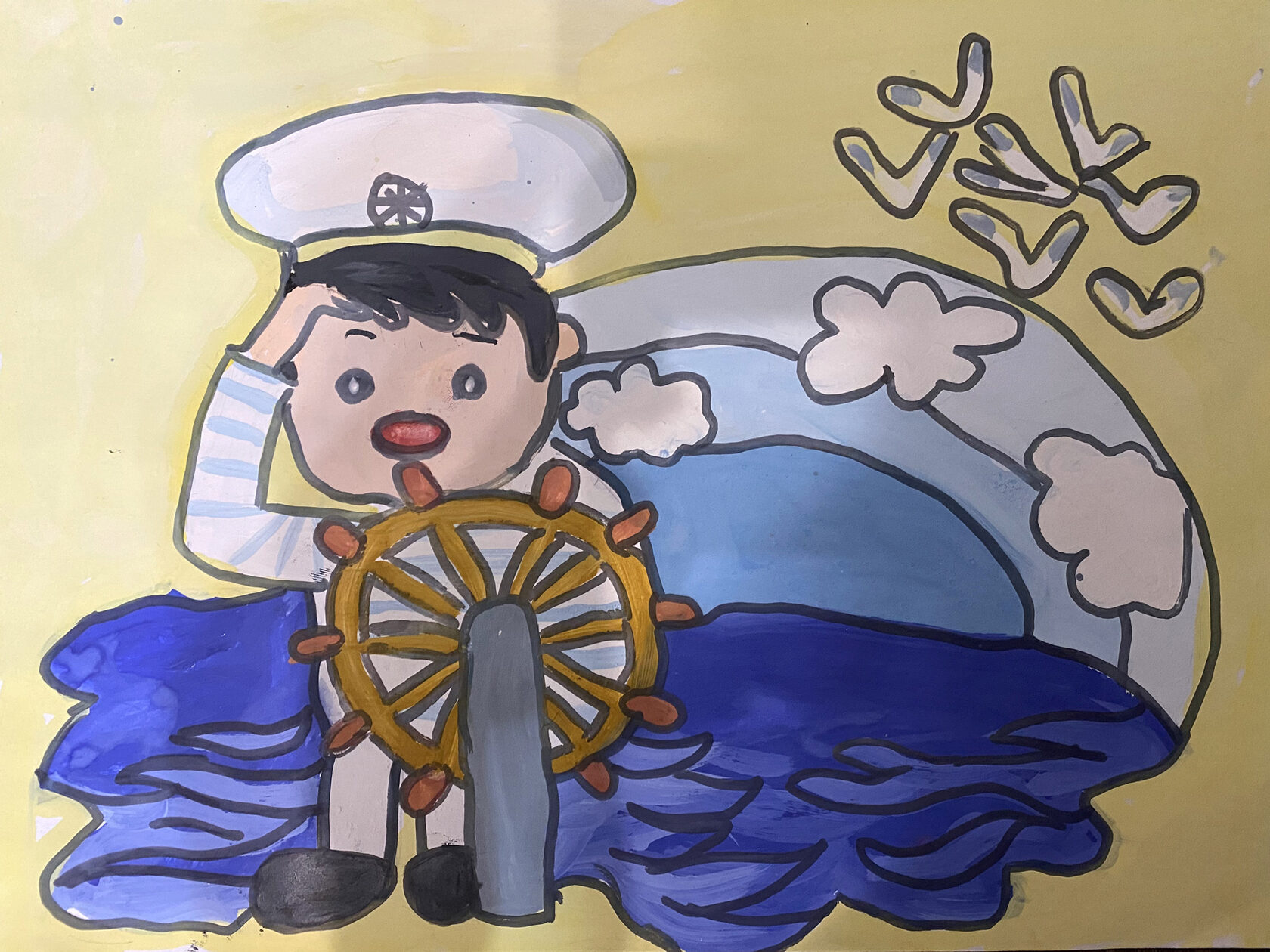 Рисунки на тему морского флота