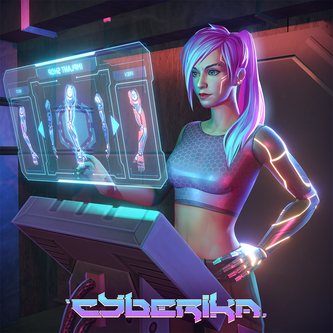 Cyberika: Action Cyberpunk RPG android iOS apk download for free