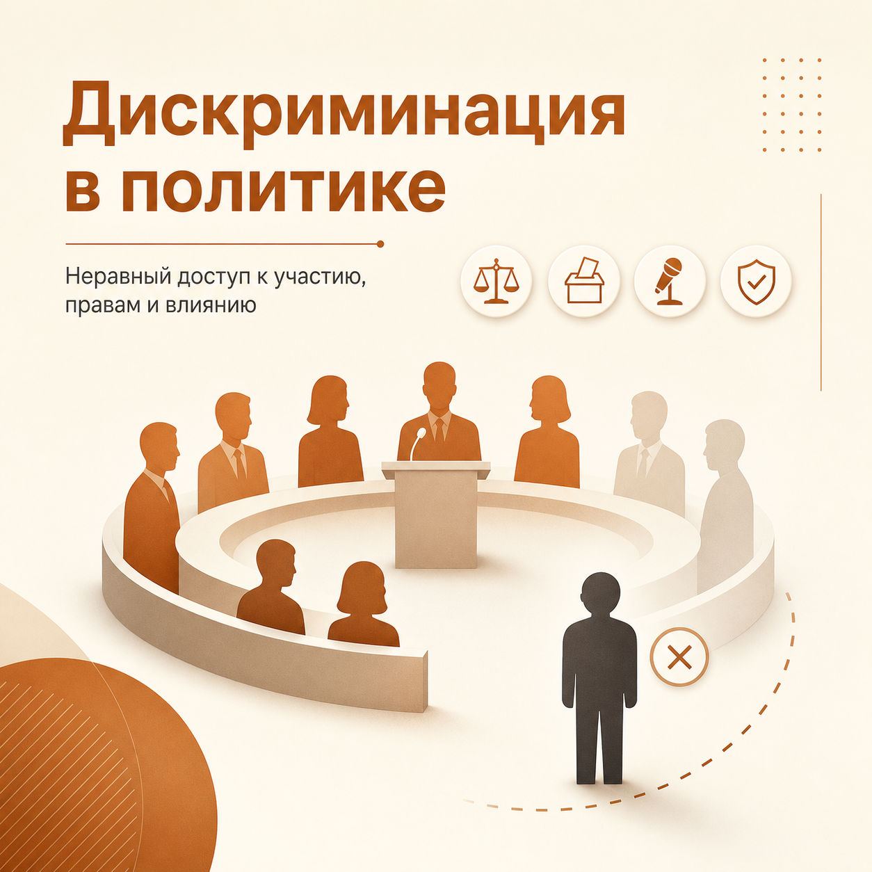 Что такое дискриминация в политике