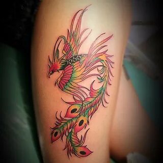 Татуировки жар птицы