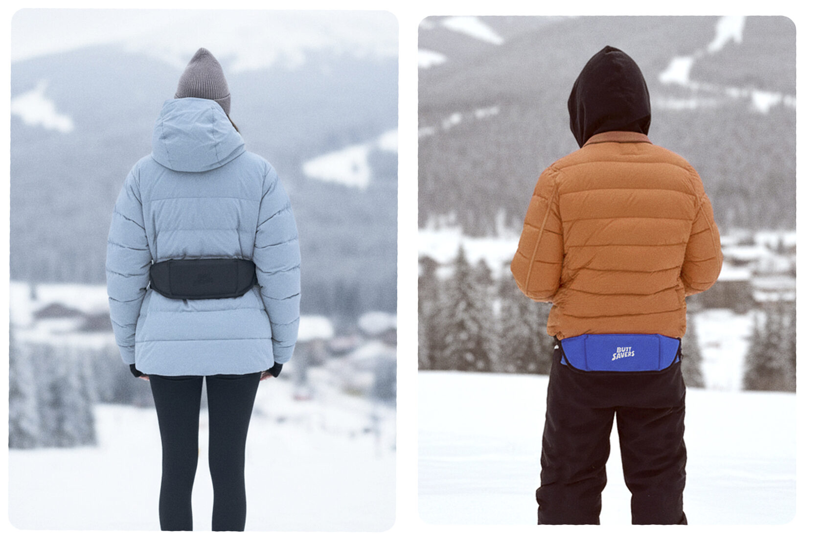 Поджопник складной Butt Savers. Девушка 180 см. Парень 175 см