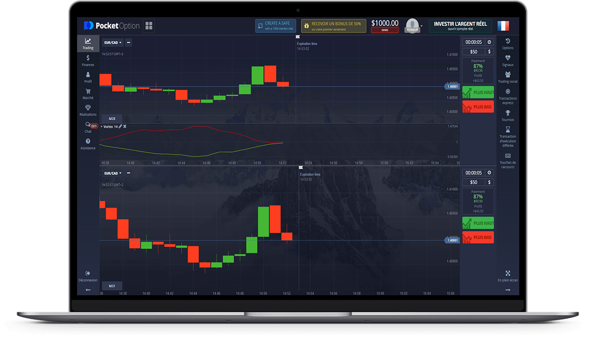 Pocket Option Broker en France Connexion à Pocket Option