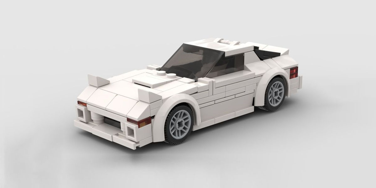LEGO самоделка: Mazda RX-7 (рис. 3)