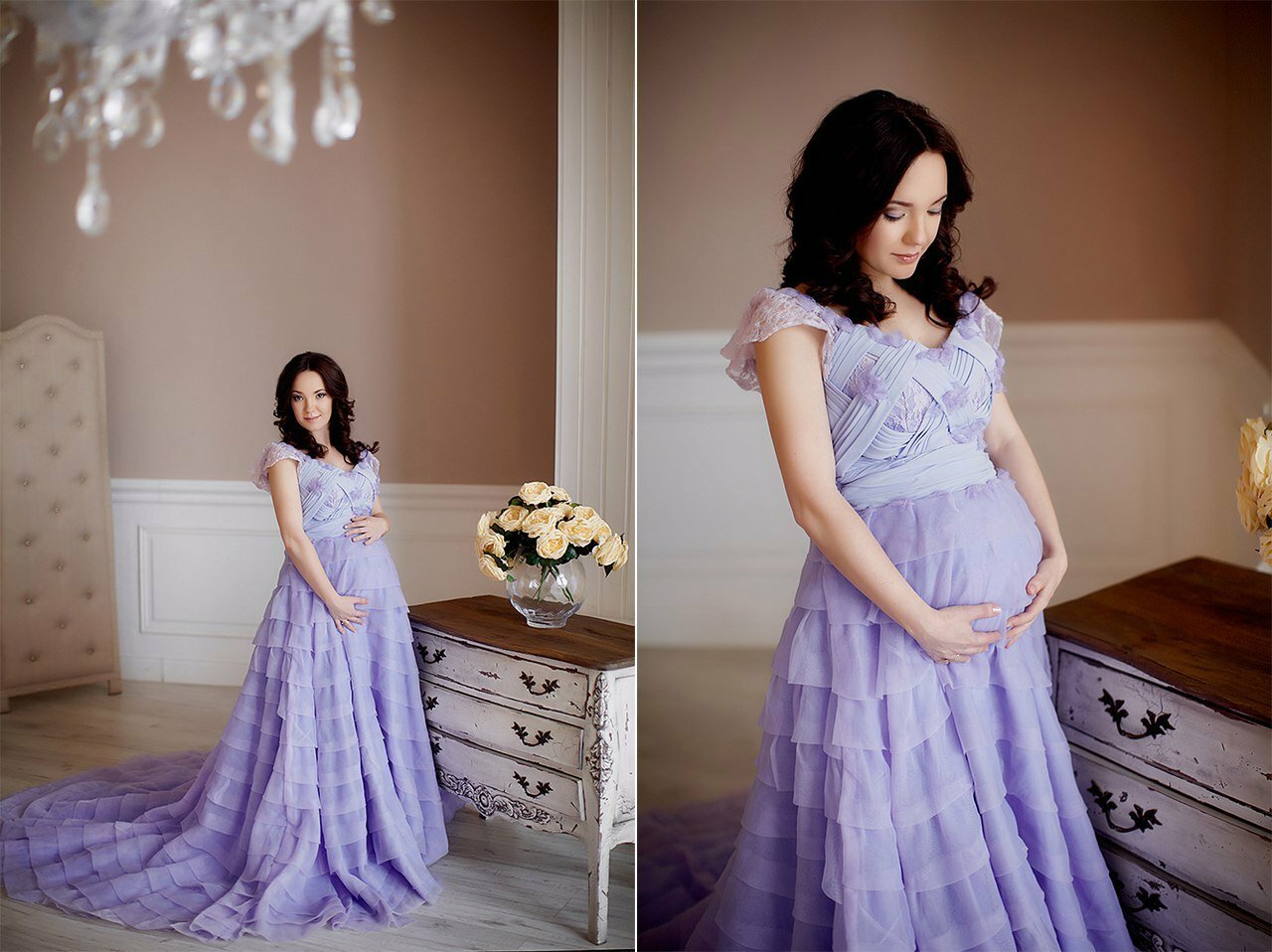 Прокат платьев для беременных для фотосессии