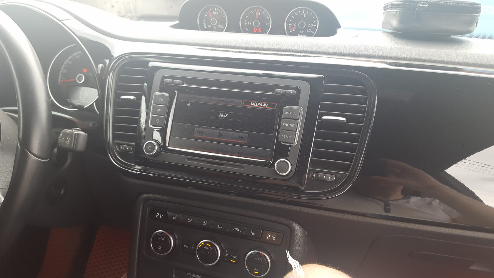 магнитола volkdwagen beetle