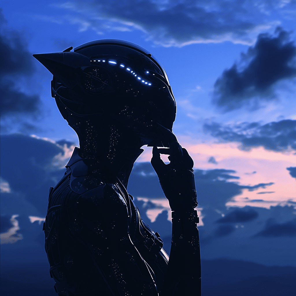 silhouette shot