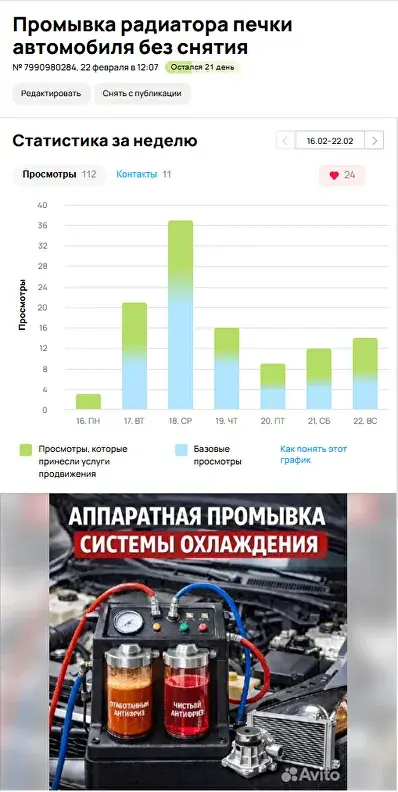 Объявление написанное человеком