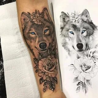Значение татуировки волчицы у девушки