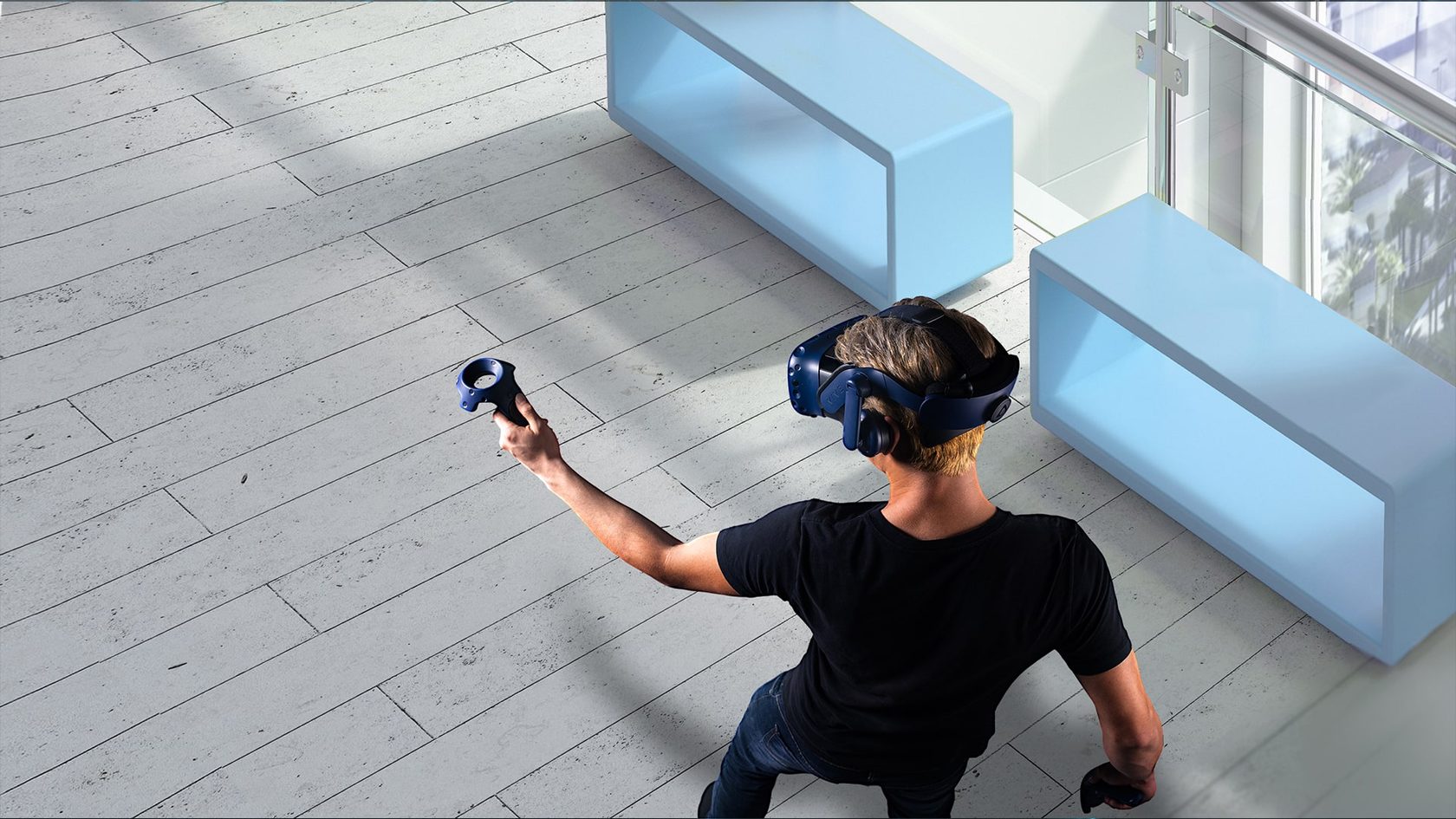 Vr последняя версия. HTC Vive Pro. VR Vive Pro. Профессиональная VR-гарнитура. Искусственная реальность.