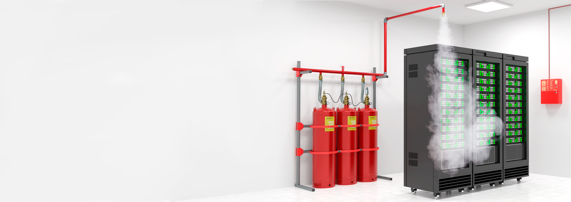 Напольные модули газового пожаротушения МГП Firex