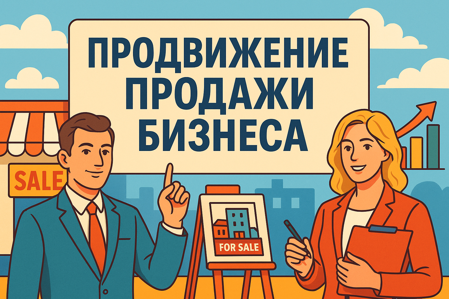 реклама и продвижение продажи бизнеса