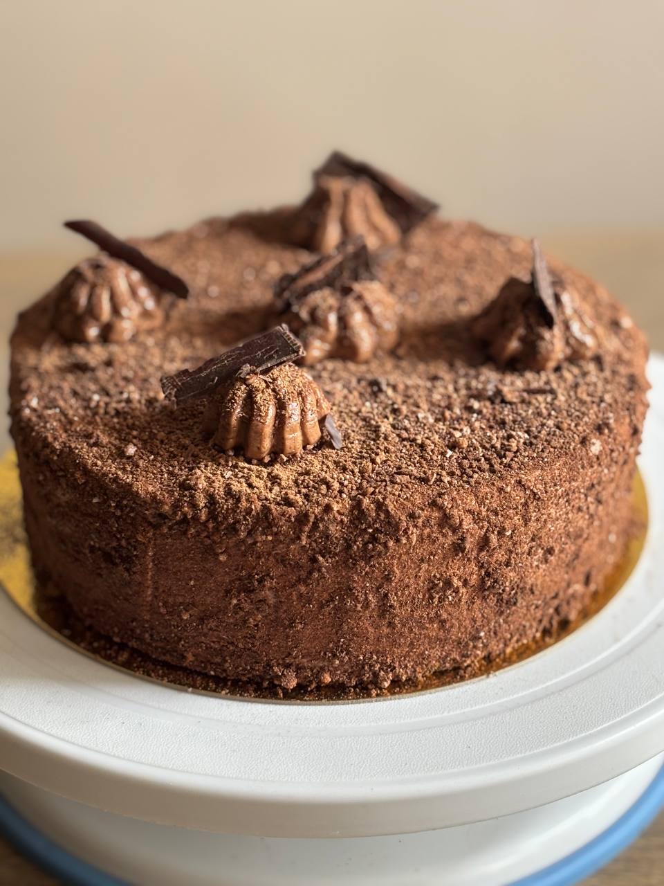 Советский торт Трюфель по ГОСТу с шоколадной крупкой