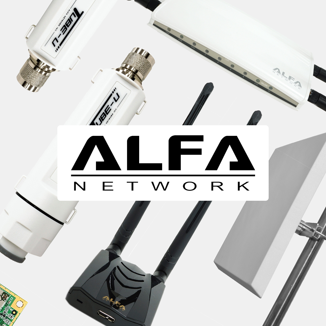 ALFA Network® — ведущий поставщик WiFi оборудования WiFi адаптеры
