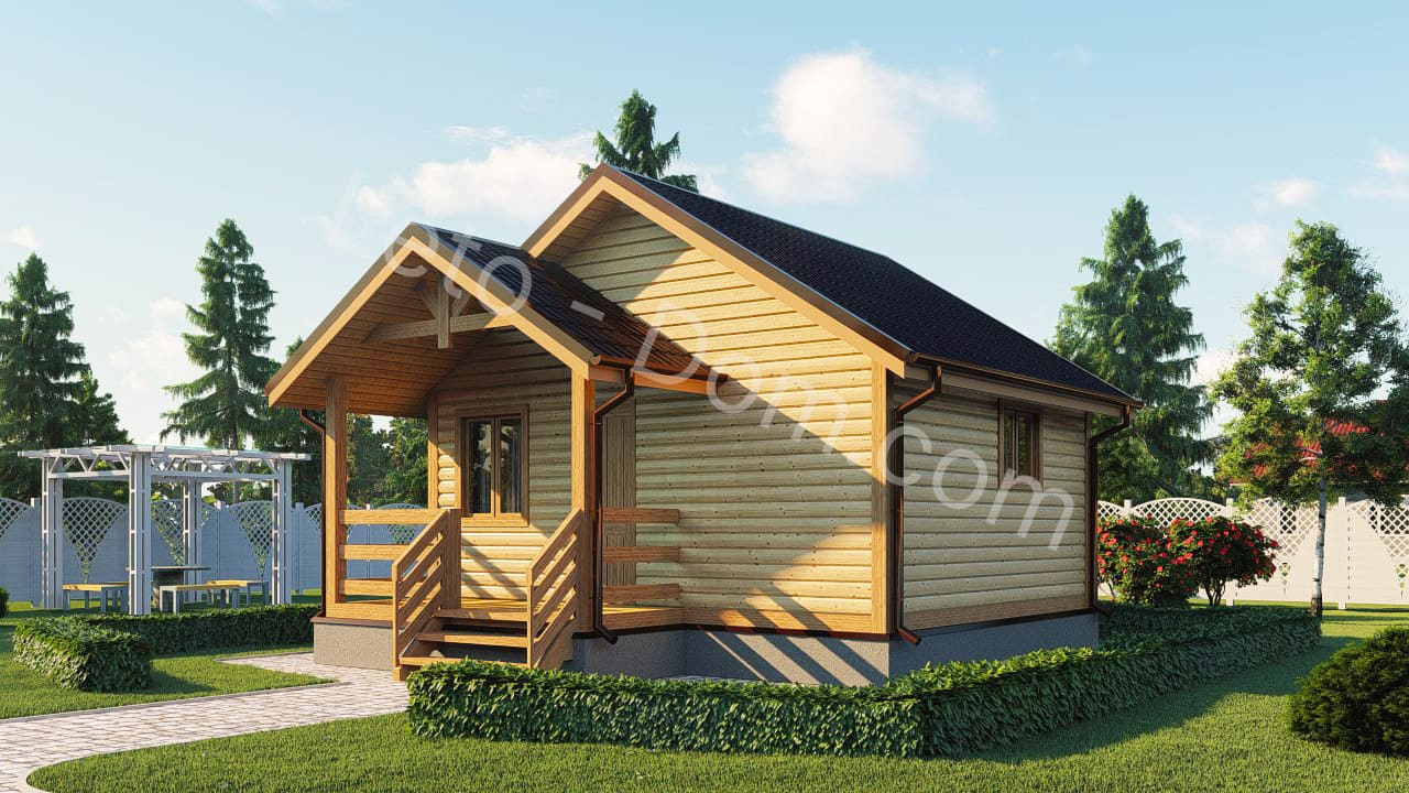 дом из бруса