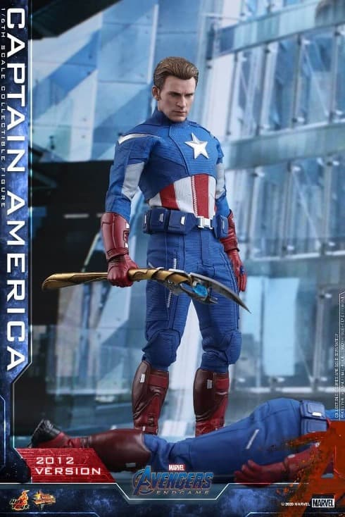 Hot toys MMS563 Avengers Endgame Captain America 2012 Version Hot toys