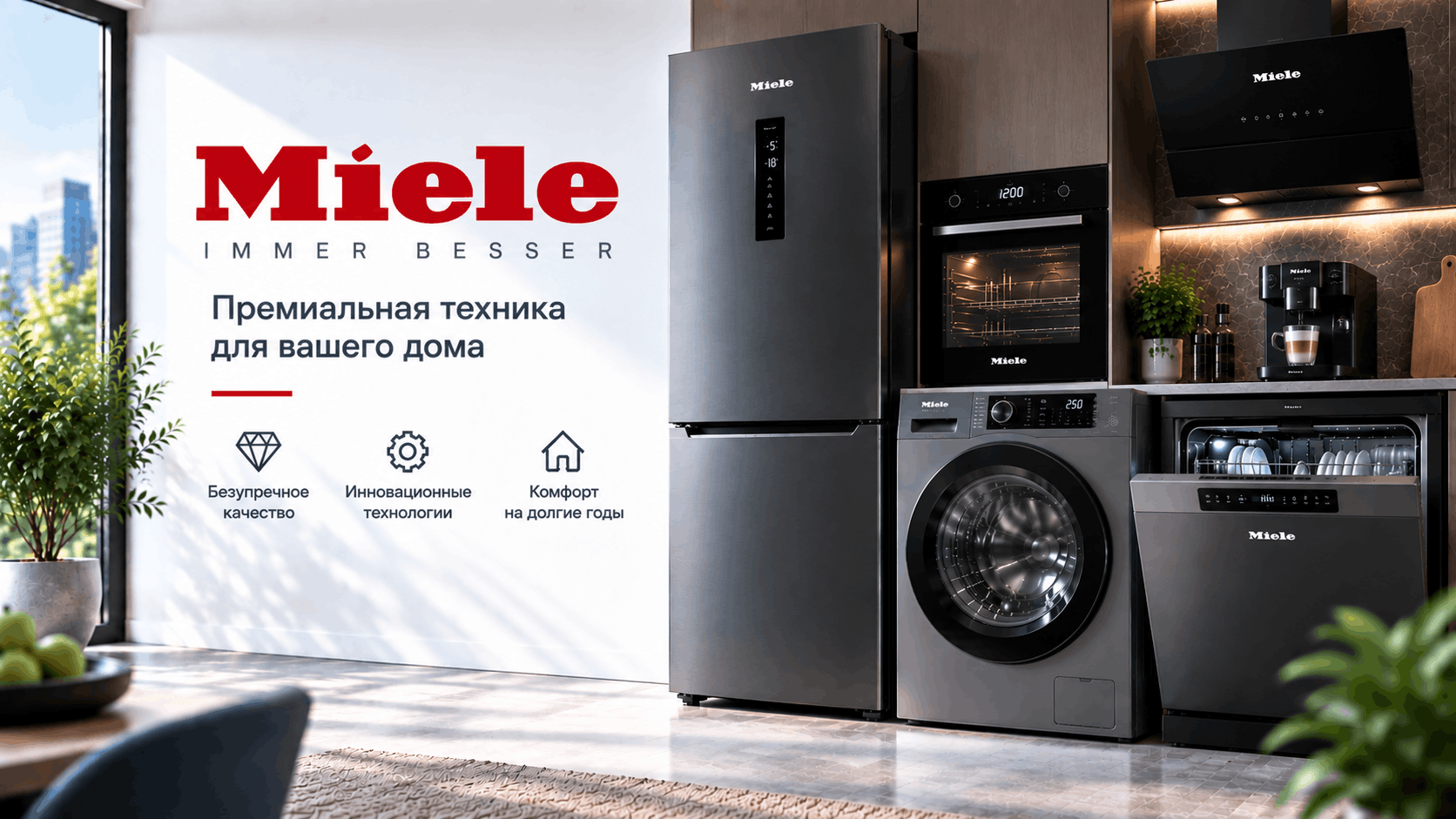 Ремонт бытовой техники Miele в Челябинске