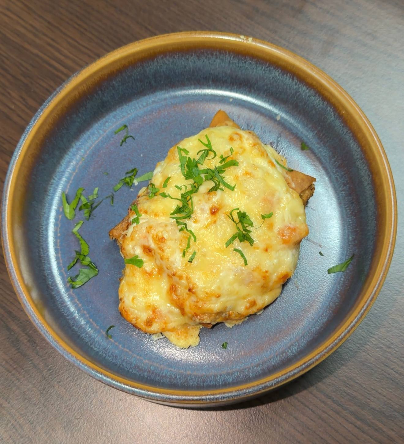 Жюльен с креветками