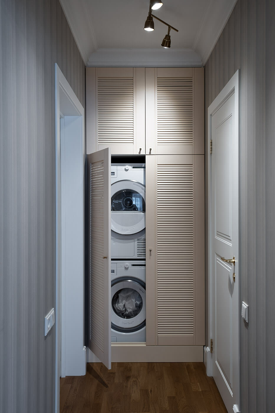 Новая Москва - Дизайн интерьера коридор, стиральные машины