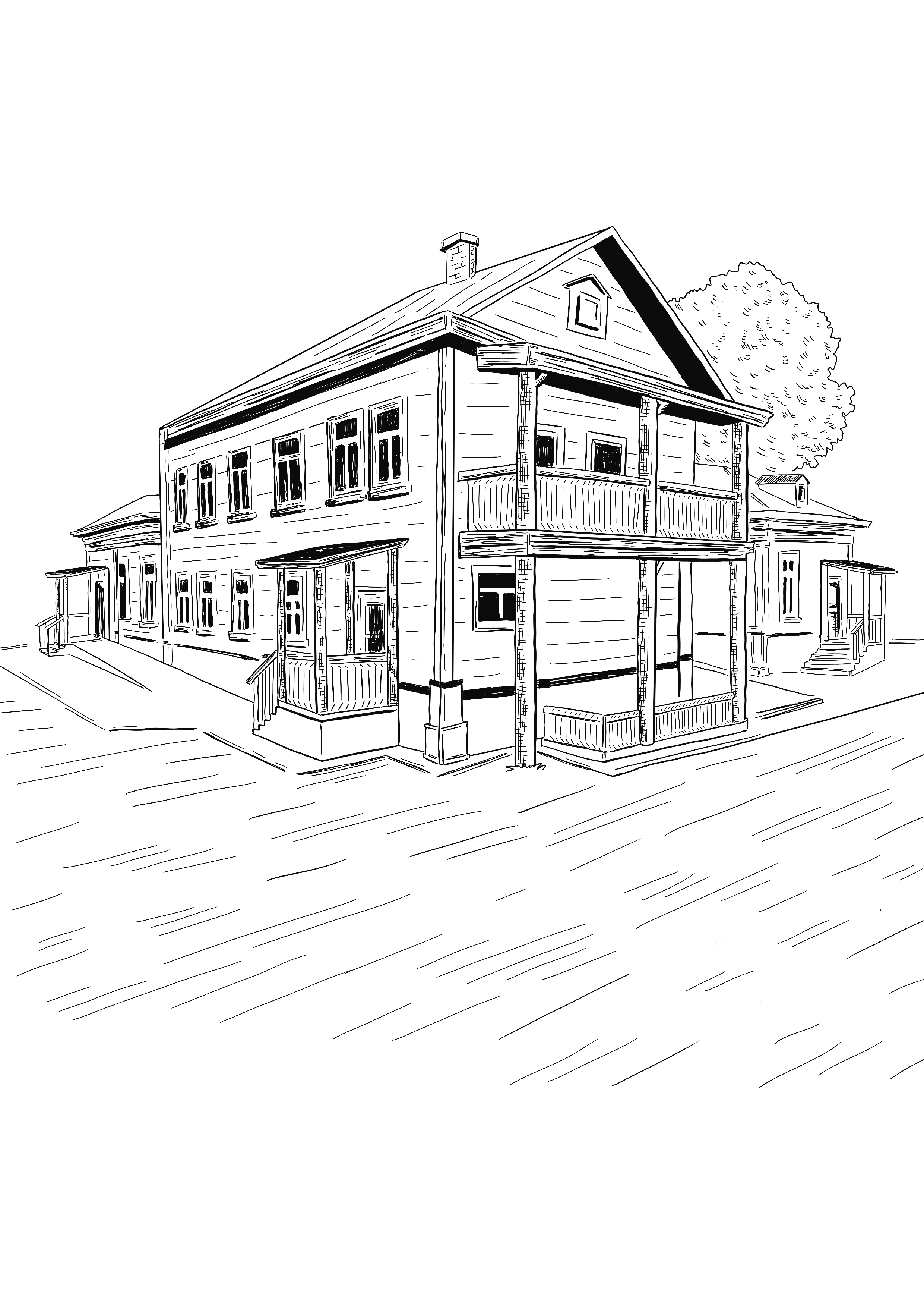 Дом Лизы Калитиной