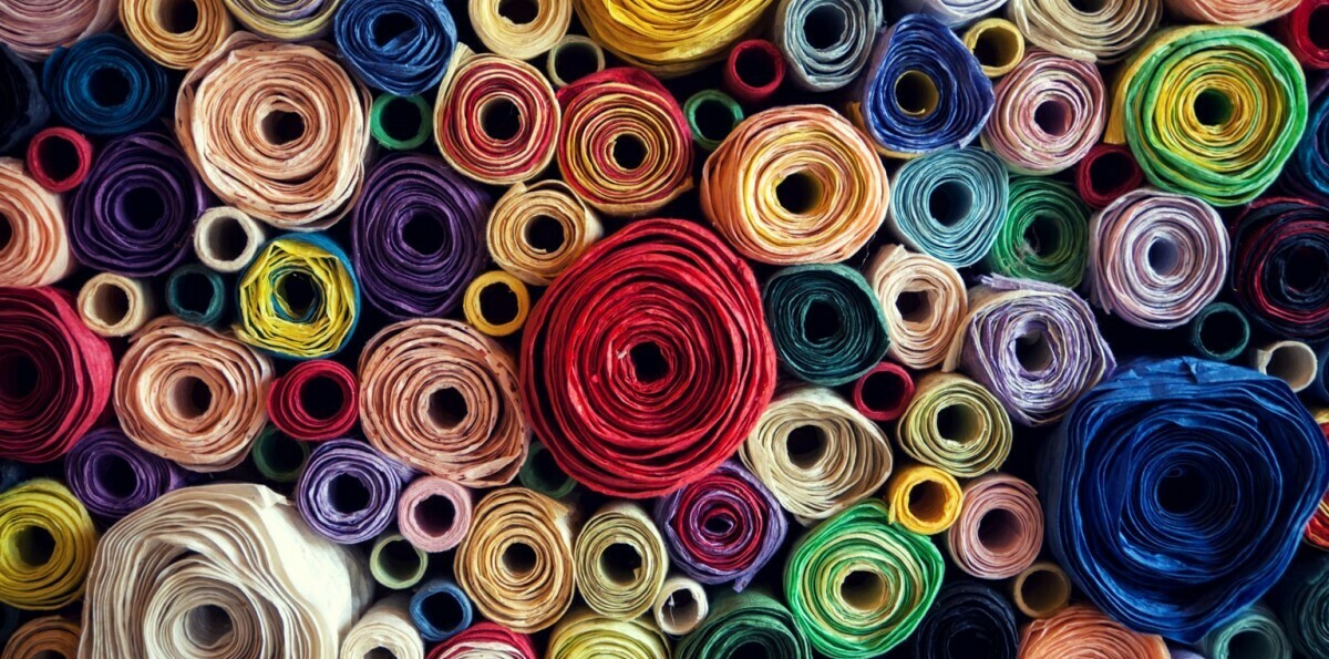 Сатин набивной