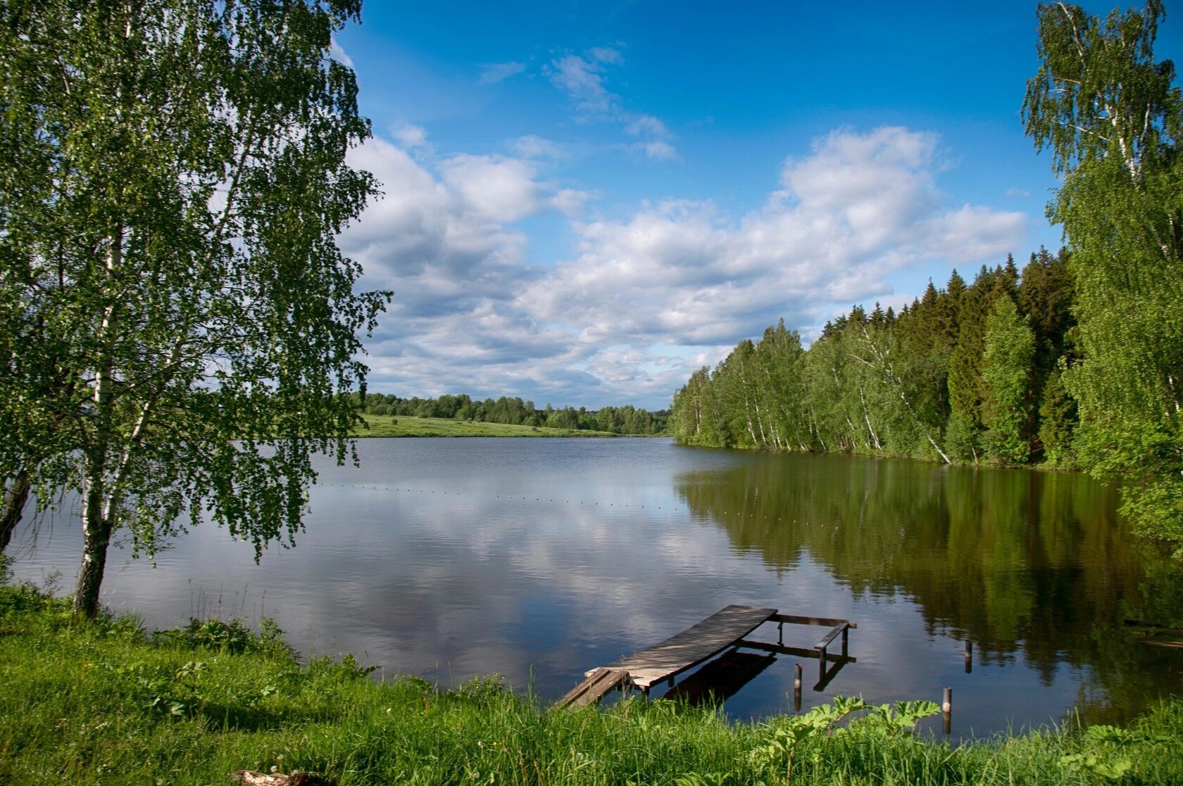 Озеро Красник Городецкий район