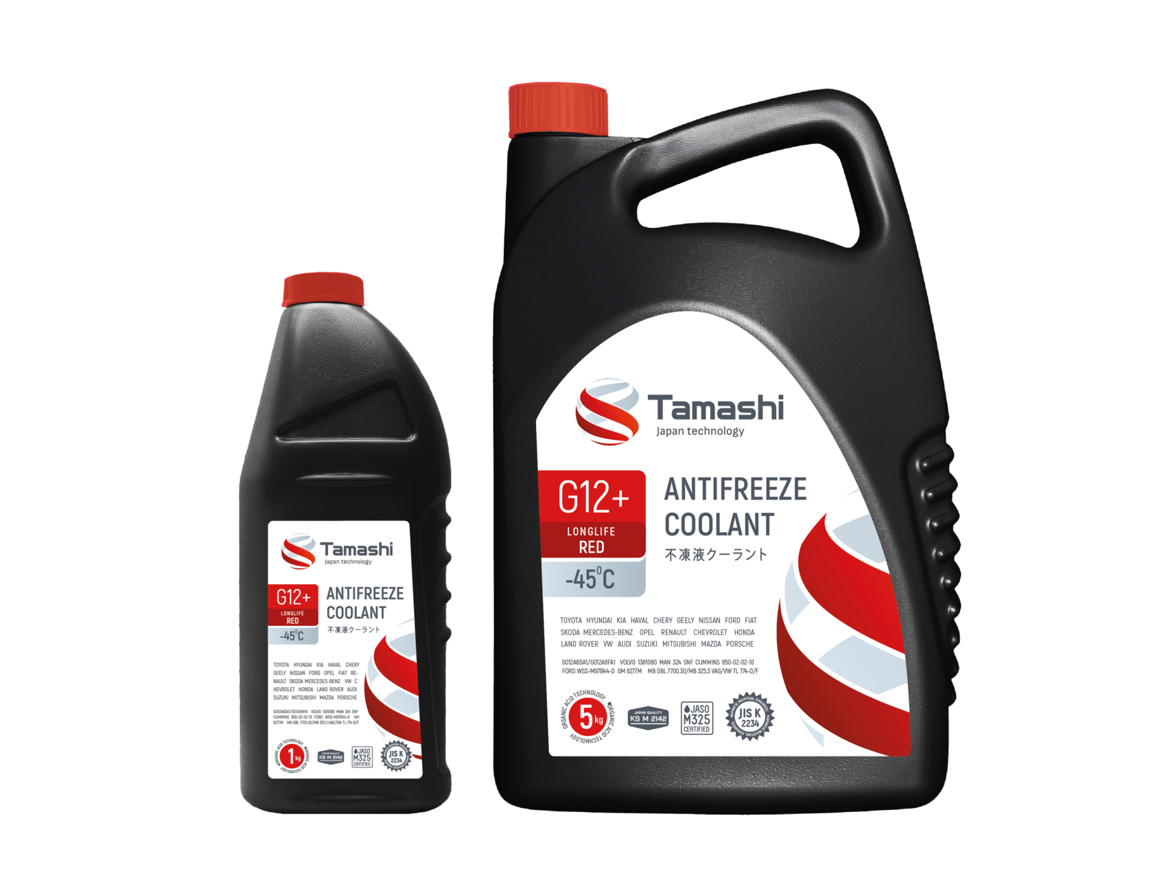 Antifreeze TAMASHI LONGLIFE G12+ Красный