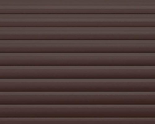 Рольставни цветом шоколадно-коричневый