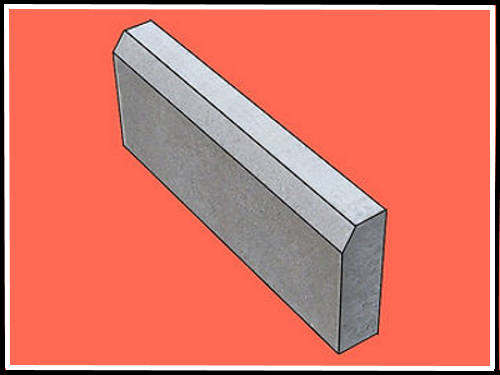 бордюр, бордюрный камен ,бордюр прессованный, бордюр 500х200х60 