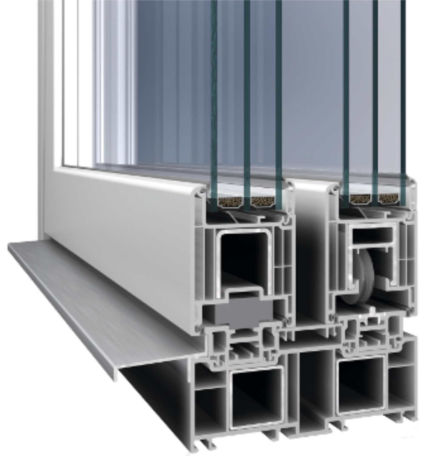 Раздвижные оконные системы порталы