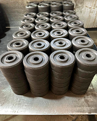 Корпус подшипникового узла конвейерного ролика